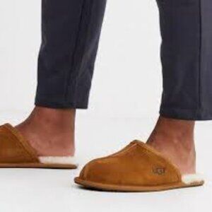 UGG Scuff Men's Chestnut Casual Lifestyle Winter Sandals Slides Slippers Size 12